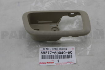 6927760040A0 BEZEL, FRONT DOOR INSIDE HANDLE,