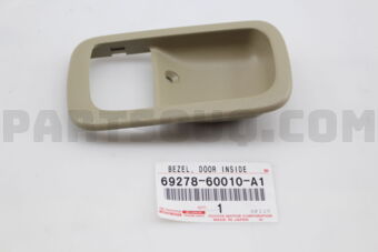 6927860010A1 BEZEL, DOOR INSIDE HANDLE, LH