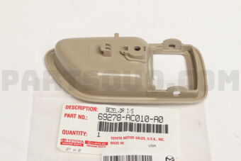 69278AC010A0 BEZEL, FRONT DOOR INSIDE HANDLE,