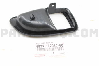 6929722060G0 BEZEL, FRONT DOOR INSIDE HANDLE,