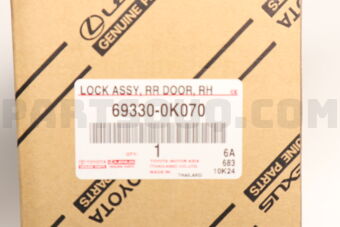 693300K070 LOCK ASSY  RR DOOR