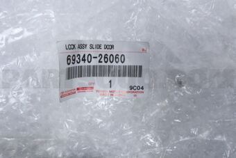 6934026060 Toyota LOCK ASSY, SLIDE