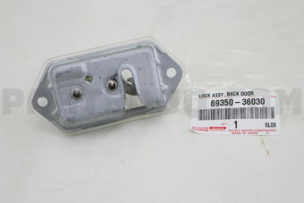 6935036030 LOCK ASSY, BACK DOOR