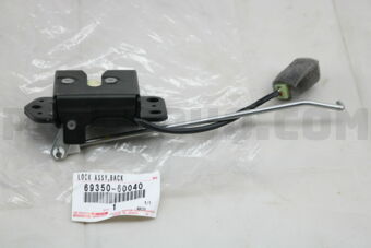 6935060040 LOCK ASSY, BACK DOOR