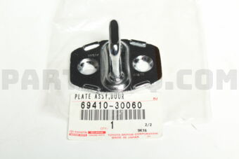 6941030060 PLATE ASSY, FRONT DOOR LOCK STRIKE