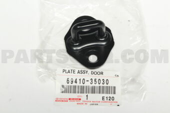 6941035030 PLATE ASSY, BACK DOOR LOCK STRIKER