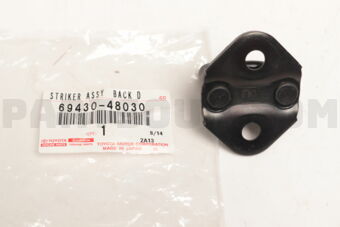 6943048030 STRIKER ASSY, BACK DOOR LOCK