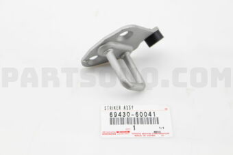 6943060041 STRIKER ASSY, BACK DOOR LOWER LOCK
