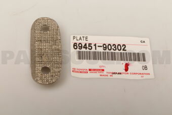 6945190302 CATCH, BACK DOOR LOCK