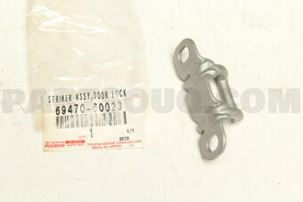 6947060023 STRIKER ASSY, BACK