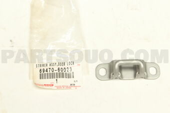 6947060023 STRIKER ASSY, BACK