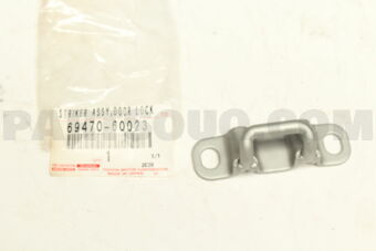 6947060023 STRIKER ASSY, BACK