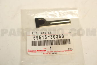 6951530350 Toyota KEY, BLANK(CARD KEY)