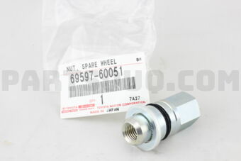 6959760051 NUT, SPARE WHEEL LOCK