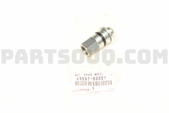 6959760051 NUT, SPARE WHEEL LOCK