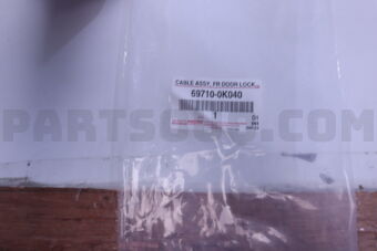 697100K040 CABLE ASSY, FRONT DOOR LOCK REMOTE CONTROL, RH/LH