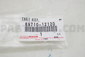 6971012120 CABLE ASSY, FRONT DOOR LOCK REMOTE