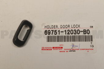 6975112030B0 HOLDER, FRONT DOOR LOCK CONTROL 