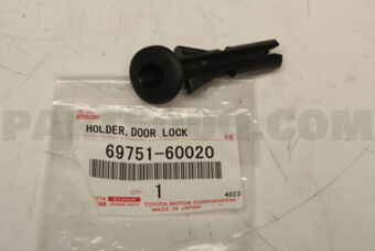 6975160020 HOLDER, DOOR LOCK