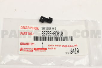 697590C010 SNAP, AUXILIARY CATCH RELEASE LEVE