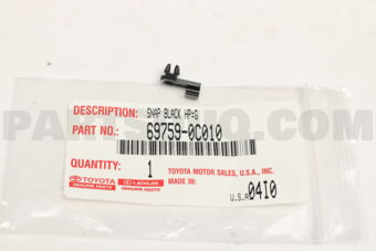 697590C010 SNAP, AUXILIARY CATCH RELEASE LEVE