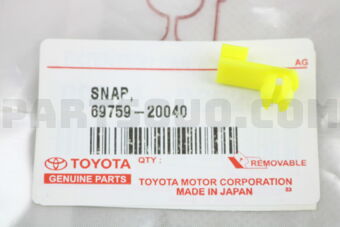 6975920040 SNAP(FOR REAR DOOR LOCK)