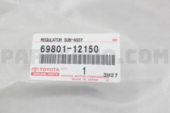 6980112150 REGULATOR SUB-ASSY, FRONT DOOR WIN