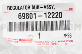 6980112220 REGULATOR SUB-ASSY, FRONT DOOR WIN