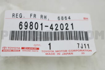 6980142021 REGULATOR SUB-ASSY, FRONT DOOR WIN