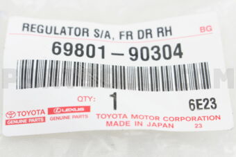 6980190304 REGULATOR SUB-ASSY, FRONT DOOR WIN