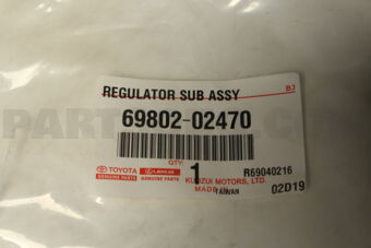6980202470 REGULATOR SUB-ASSY