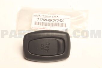 717590K070C0 HOOK, FR SEAT BACK