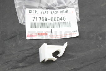 7176960040 CLIP(FOR FRONT SEAT BACK BOARD)