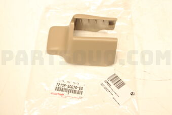 7213860070E0 COVER, FRONT SEAT TRACK, LH REAR OUTER