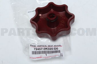 724570K020D0 KNOB, VERTICAL SEAT ADJUSTER, LH