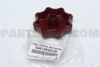 724570K020D0 KNOB, VERTICAL SEAT ADJUSTER, LH