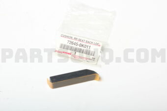 726450K011 CUSHION, REAR SEAT BACK LOCK