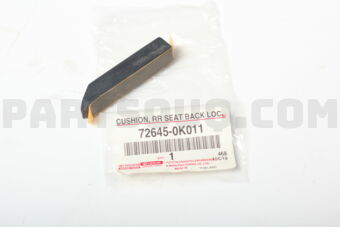 726450K011 CUSHION, REAR SEAT BACK LOCK