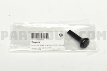7265620010C1 BUTTON, REAR SEAT BACK STOP RELE