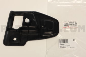 7266860030C0 BEZEL, REAR SEAT BACK LOCK, LOWER