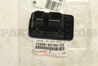 7299660160C0 COVER, REAR SEAT BACK