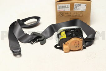 7321060540B0 BELT ASSY, FRONT SEAT OUTER, RH