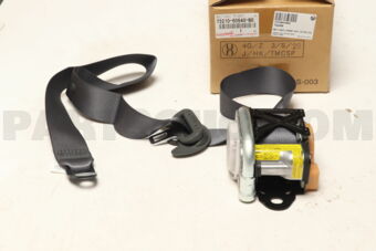 7321060540B0 BELT ASSY, FRONT SEAT OUTER, RH