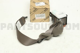 7321060660E0 Toyota BELT ASSY, FRONT SEAT OUTER, RH