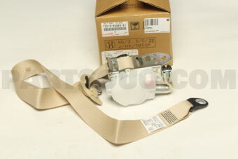7321060890A1 BELT ASSY  FR SEAT