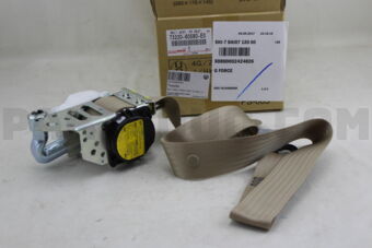7322060580E0 BELT ASSY, FRONT SEAT OUTER, LH