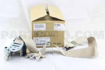 7322060582A5 BELT ASSY, FRONT SEAT OUTER, LH