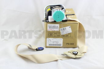 7322060632A3 BELT ASSY, FRONT SEAT OUTER, LH