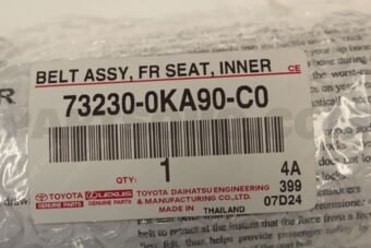 732300KA90C0 BELT ASSY  FR SEAT