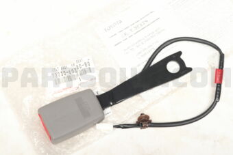 7323060360B0 BELT ASSY, FRONT SEAT INNER, RH/
